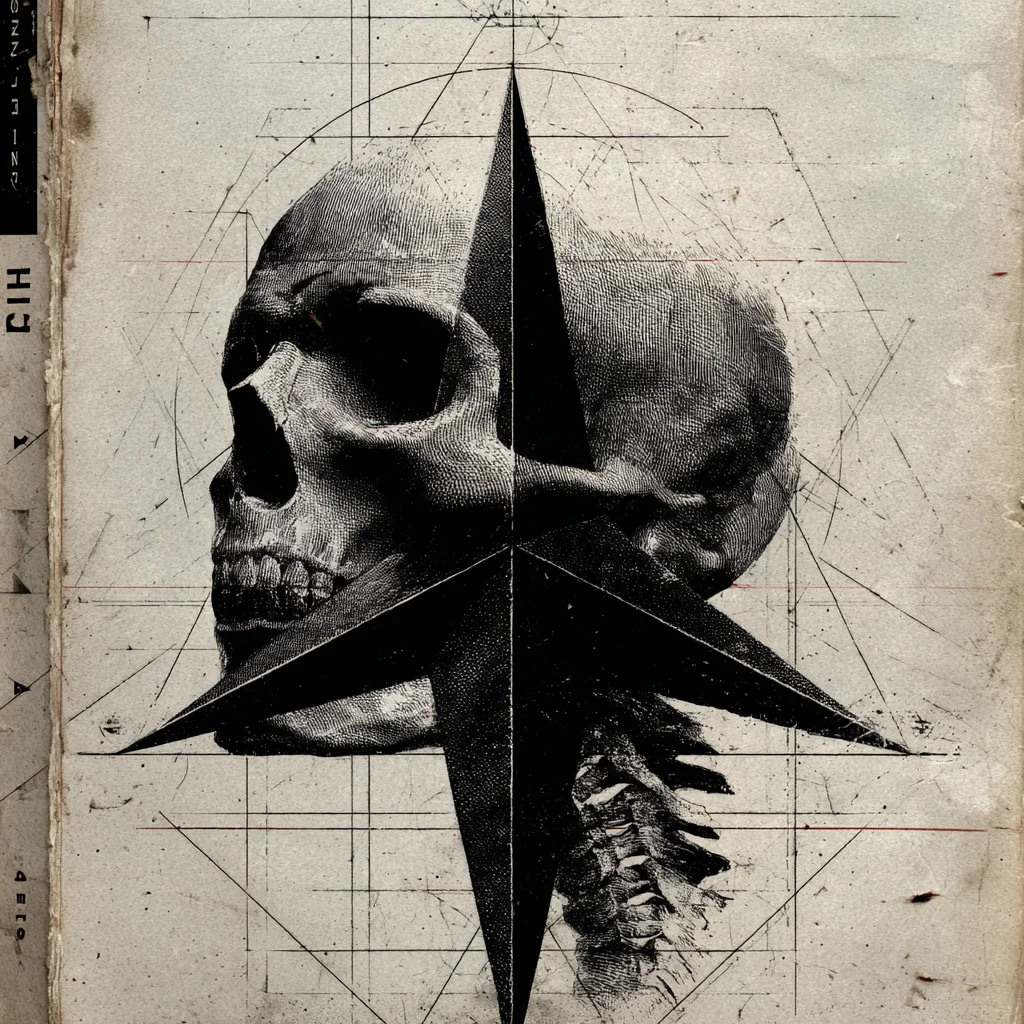 A faction sigil — a skull set within a five-point star.
